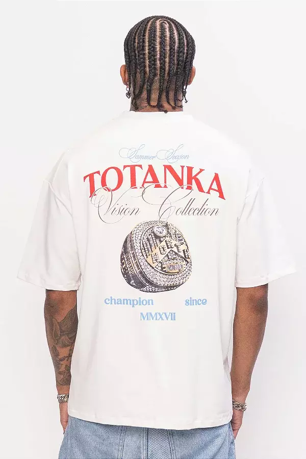 CAMISETA OVERSIZED TOTANKA CHAMPION'S RING