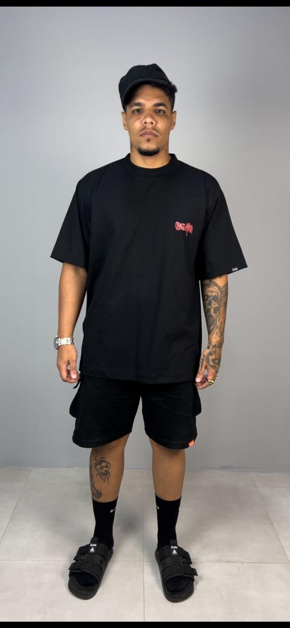 3005 - OVERSIZED CLASSHIGH CLASSIC DROP PRETA