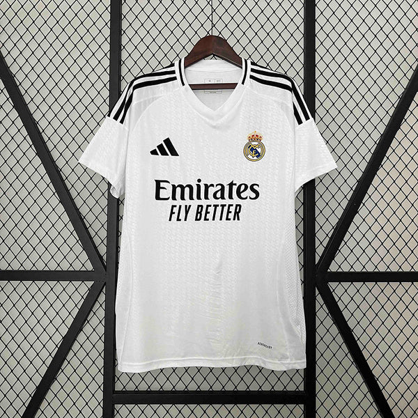 Camisa Tailandesa Adidas Real Madrid 24/25 Home I - Branco