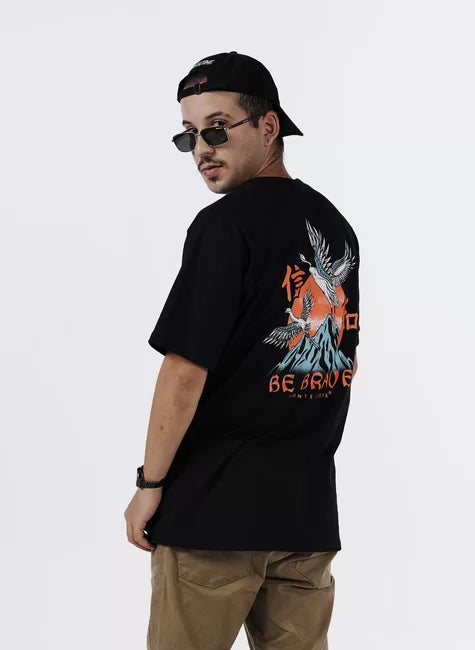 Camiseta Monte Leste Regular Estampada - Bird