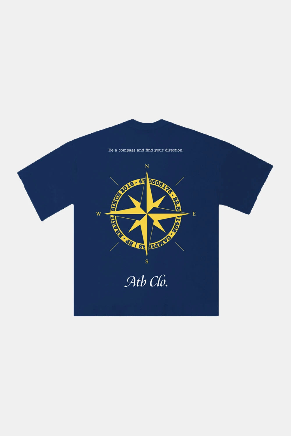 1002 - CAMISETA  ALLTRIBE COMPASS AZUL