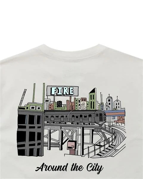 CAMISETA FIRE OVERSIZED AROUND THE CITY