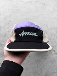 7469 - BONÉ 5PANEL APPROVE PEACEANDLUV PRETO