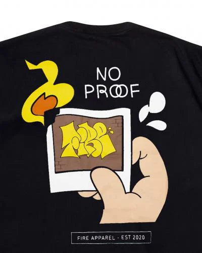 CAMISETA BÁSICA FIRE NO PROOF