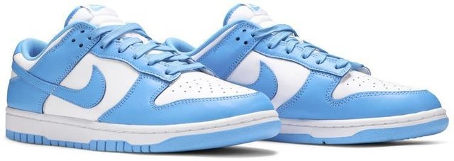 Tênis Nike Dunk Low Retrô - Azul Claro
